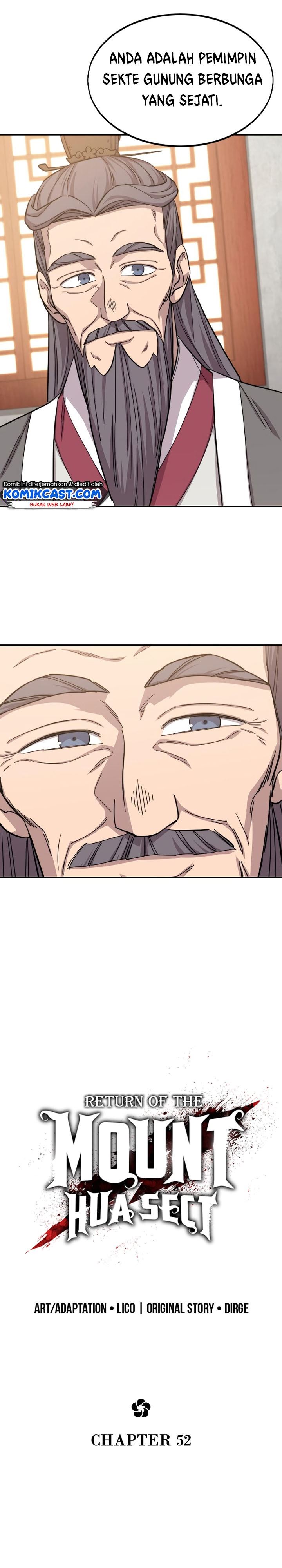 Return of the Flowery Mountain Sect Chap 52 - Next Chap 53