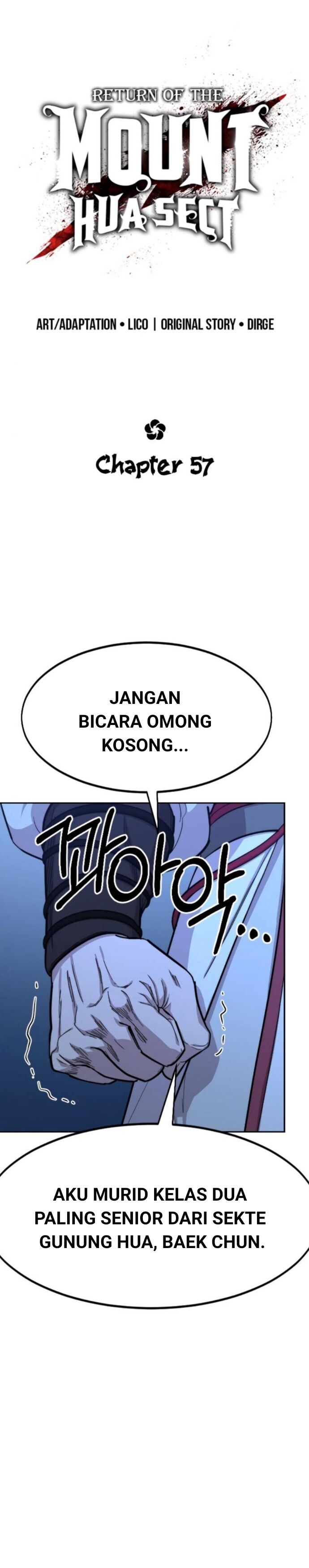 Return of the Flowery Mountain Sect Chap 57 - Next Chap 58