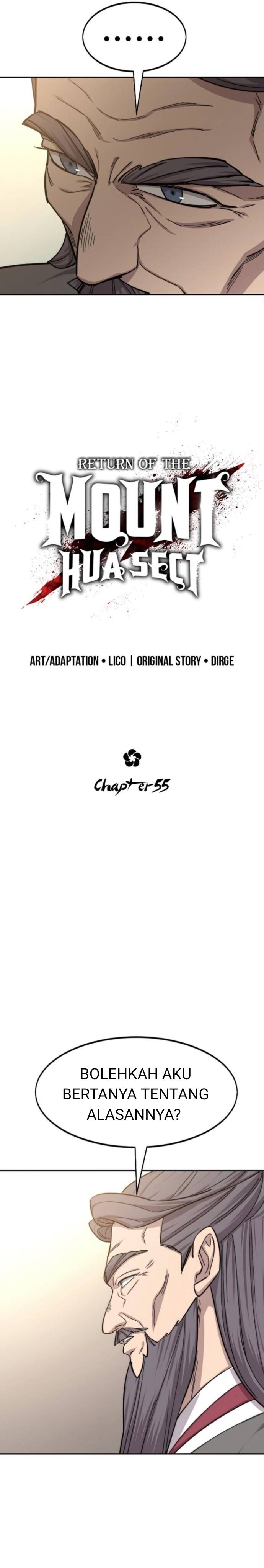 Return of the Flowery Mountain Sect Chap 55 - Next Chap 56