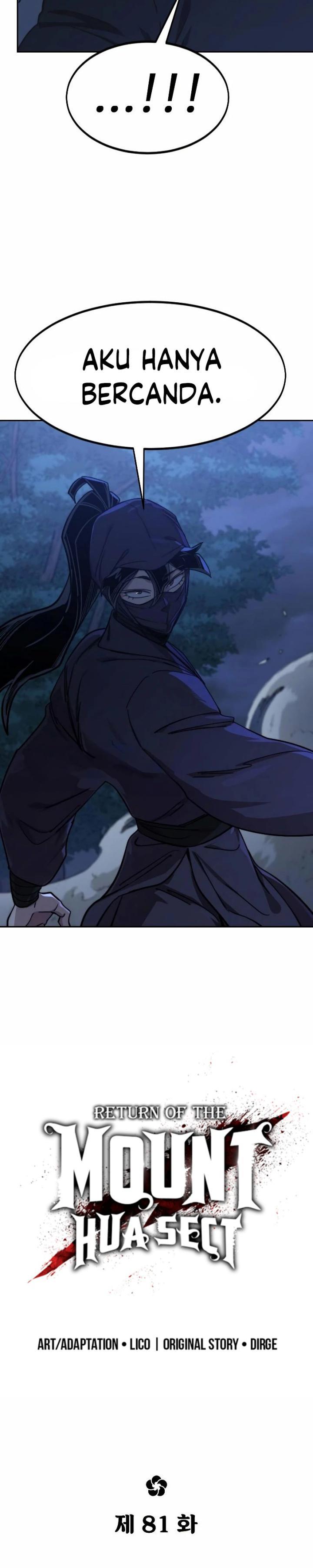 Return of the Flowery Mountain Sect Chap 81 - Next Chap 82