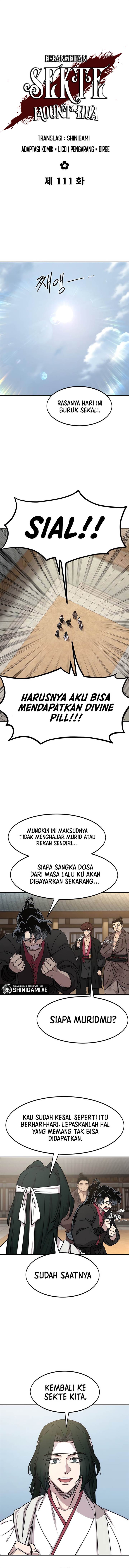 Return of the Flowery Mountain Sect Chap 111 - Next Chap 112