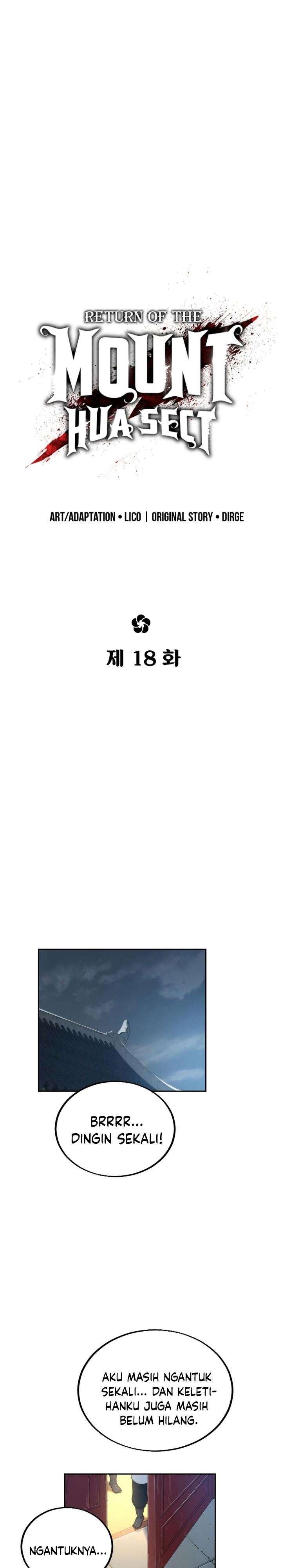 Return of the Flowery Mountain Sect Chap 18 - Next Chap 19