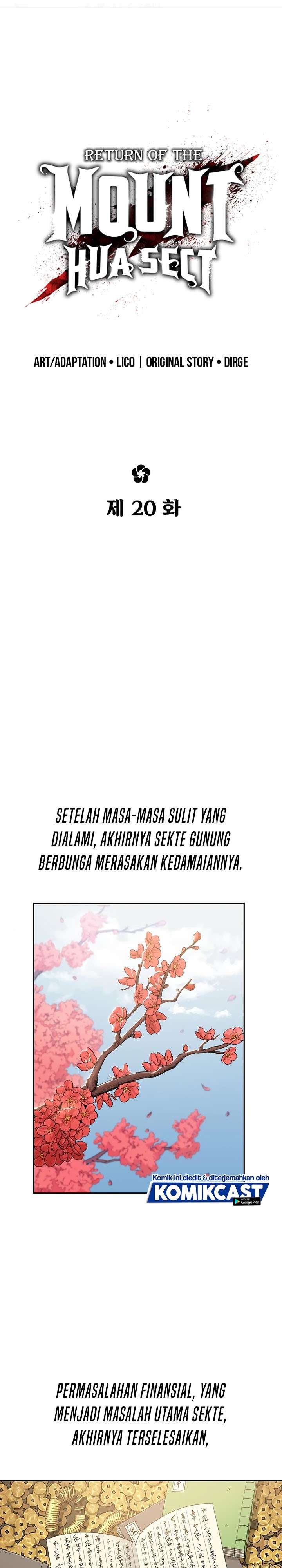 Return of the Flowery Mountain Sect Chap 20 - Next Chap 21