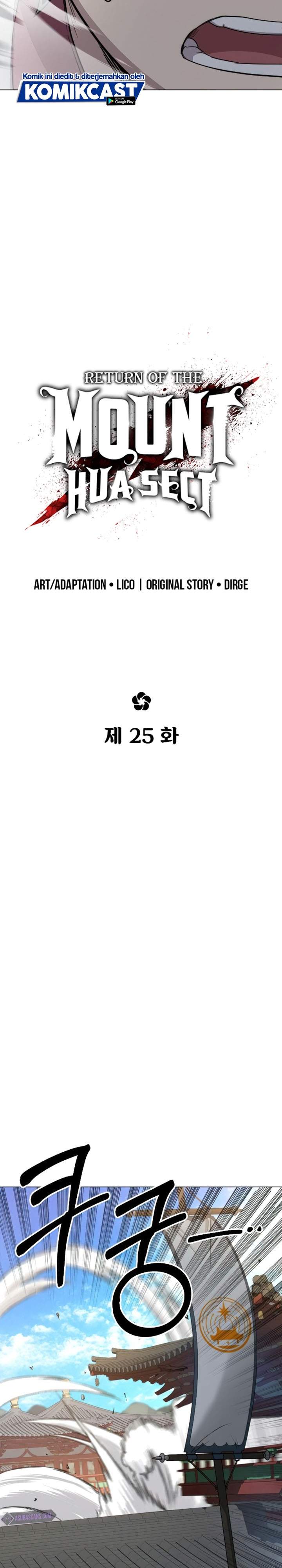 Return of the Flowery Mountain Sect Chap 25 - Next Chap 26