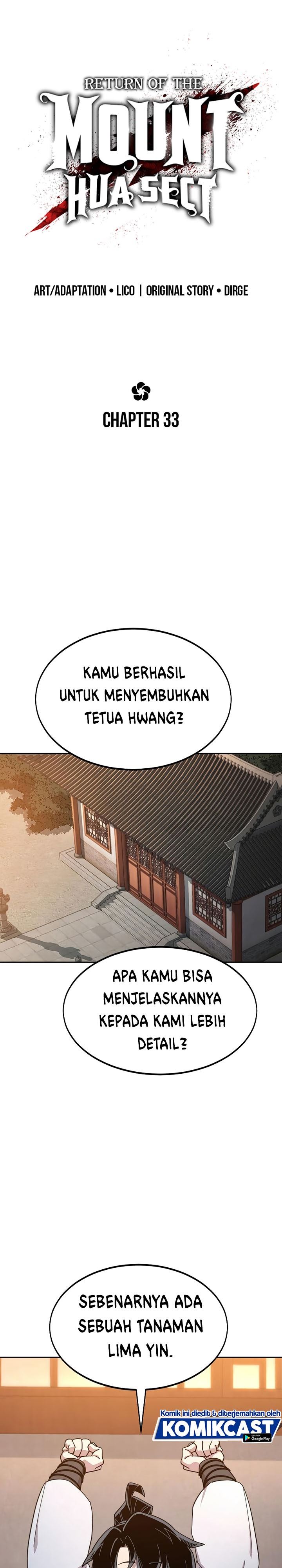 Return of the Flowery Mountain Sect Chap 33 - Next Chap 34