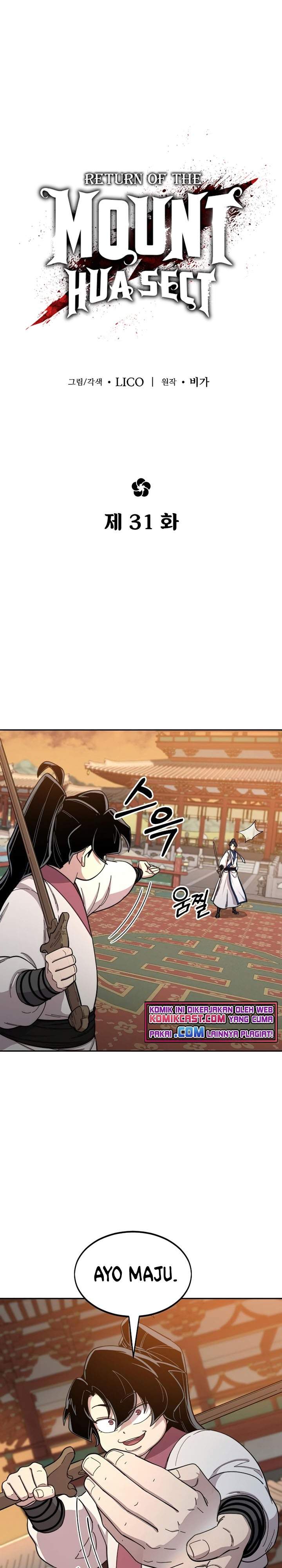 Return of the Flowery Mountain Sect Chap 31 - Next Chap 32