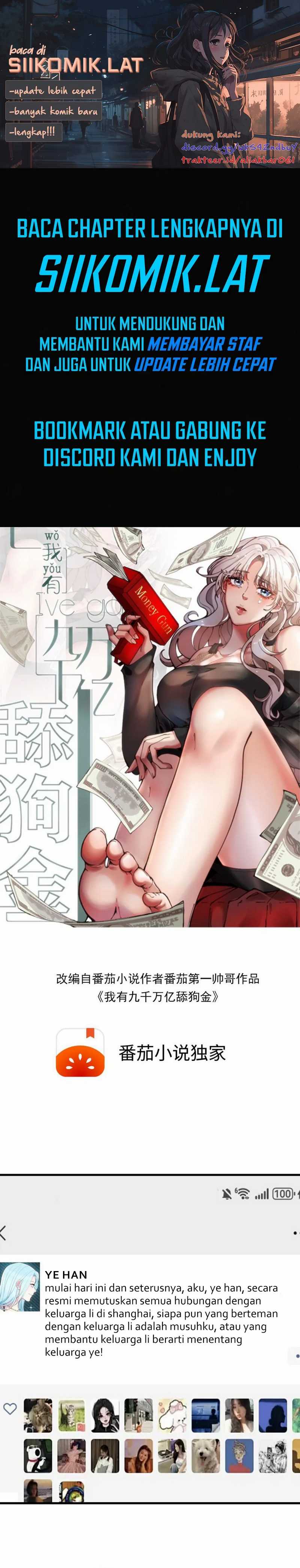 I Have 90 Billion Licking Gold Chap 433 - Next Chap 434