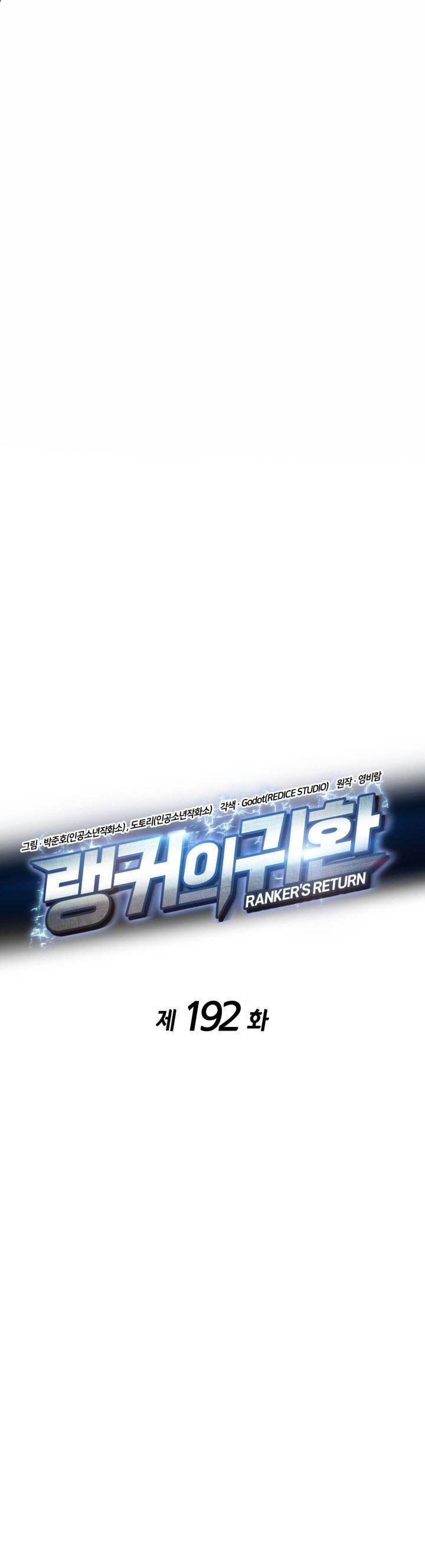 Ranker’s Return (Remake) Chap 192 - Next Chap 193