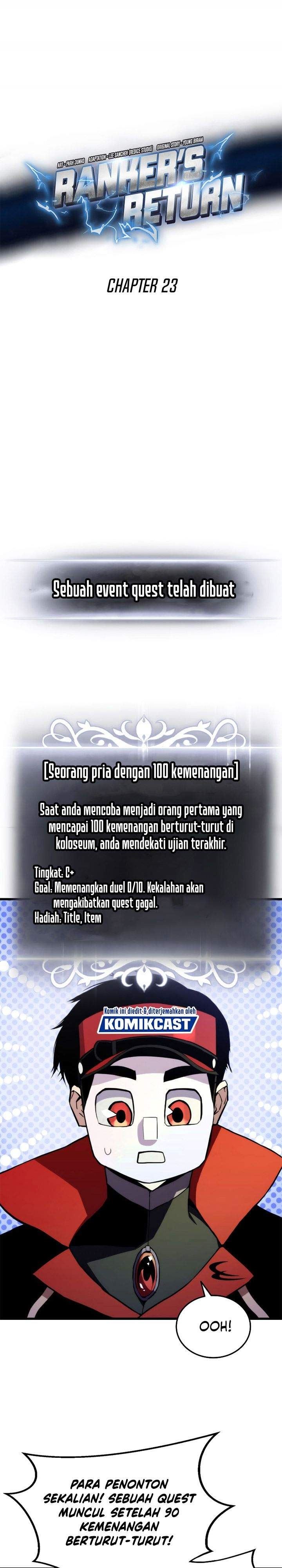 Ranker’s Return (Remake) Chap 23 - Next Chap 24