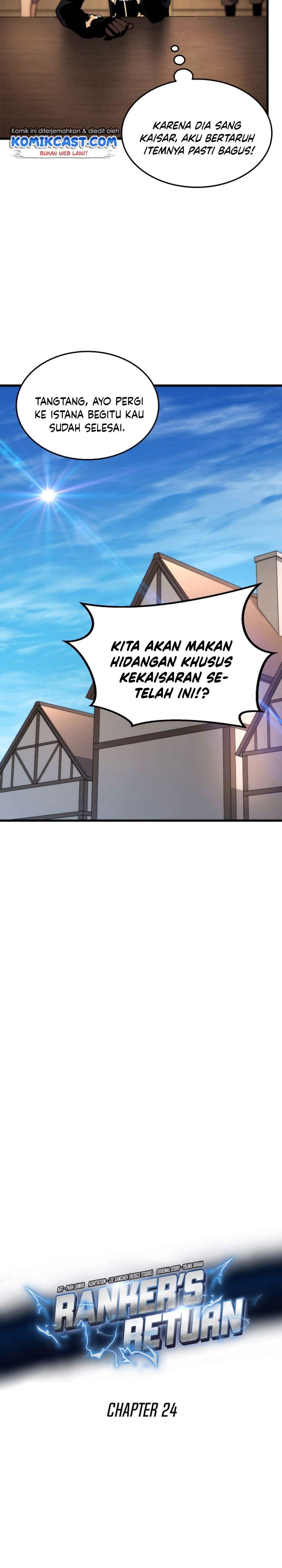 Ranker’s Return (Remake) Chap 24 - Next Chap 25