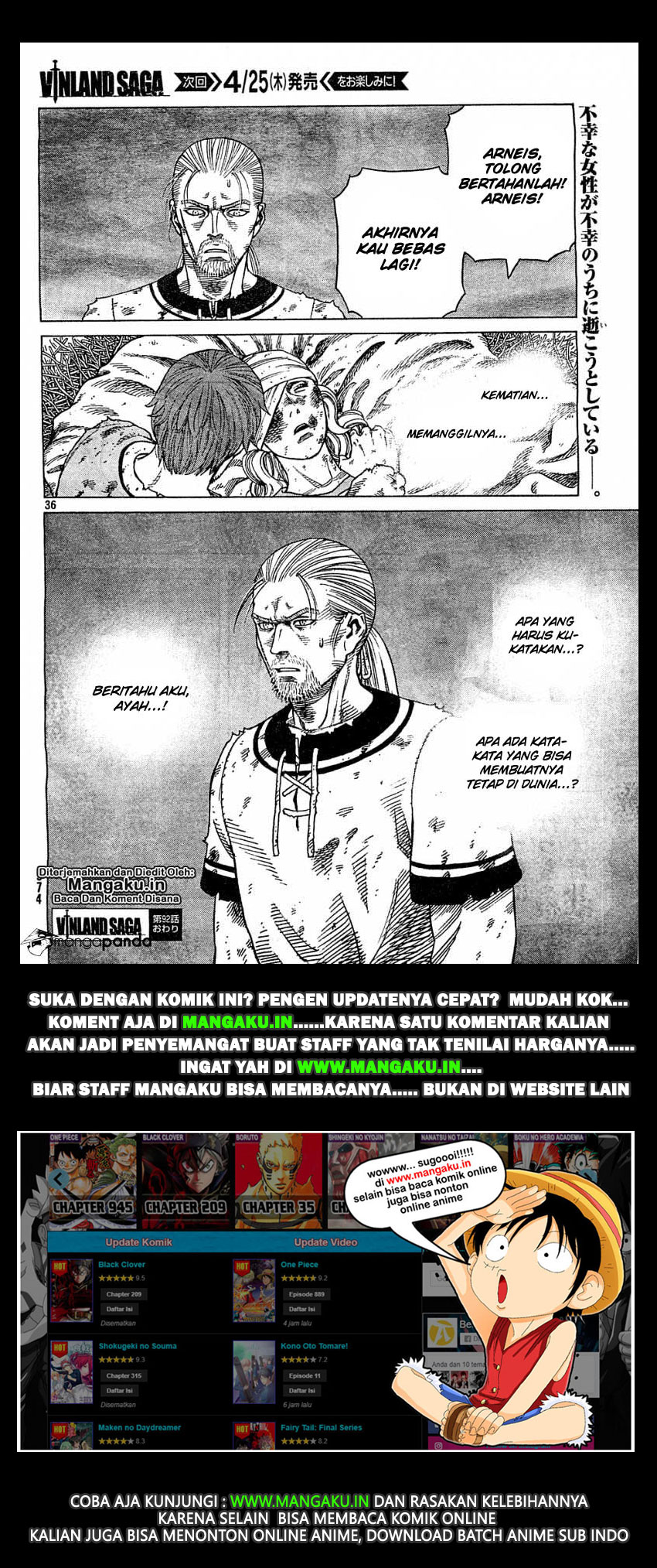 Vinland Saga Chap 92 - Next Chap 93