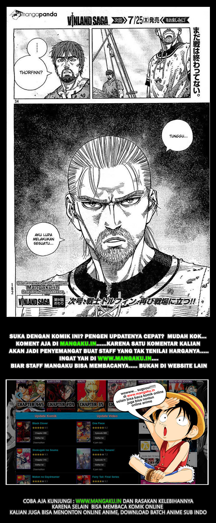 Vinland Saga Chap 94 - Next Chap 95
