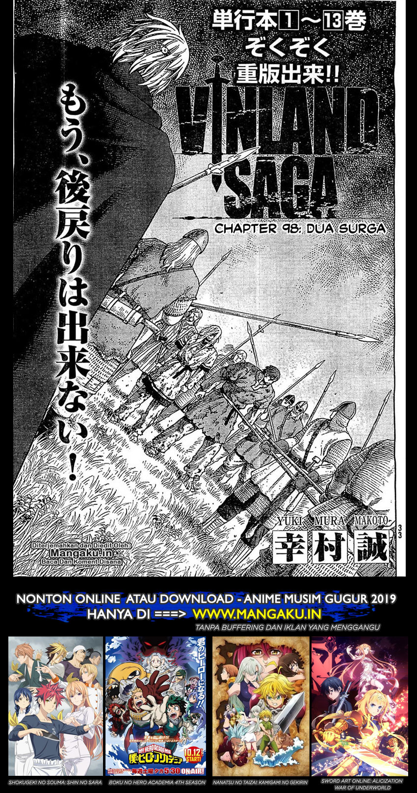 Vinland Saga Chap 98 - Next Chap 99