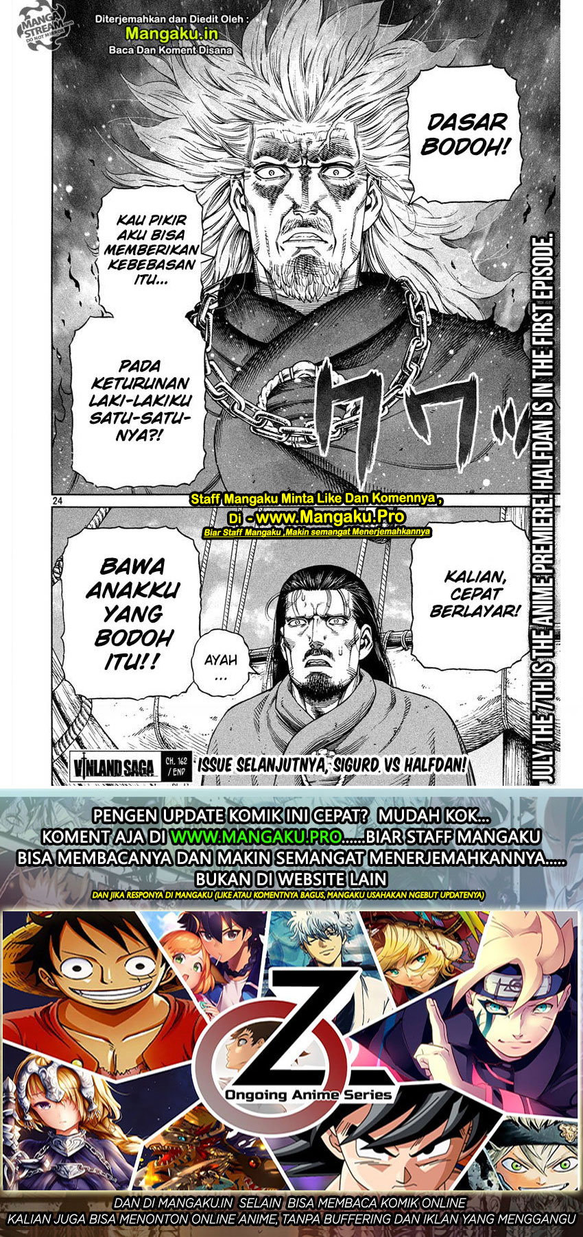 Vinland Saga Chap 162 - Next Chap 163