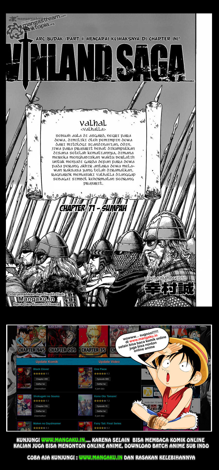 Vinland Saga Chap 71 - Next Chap 72