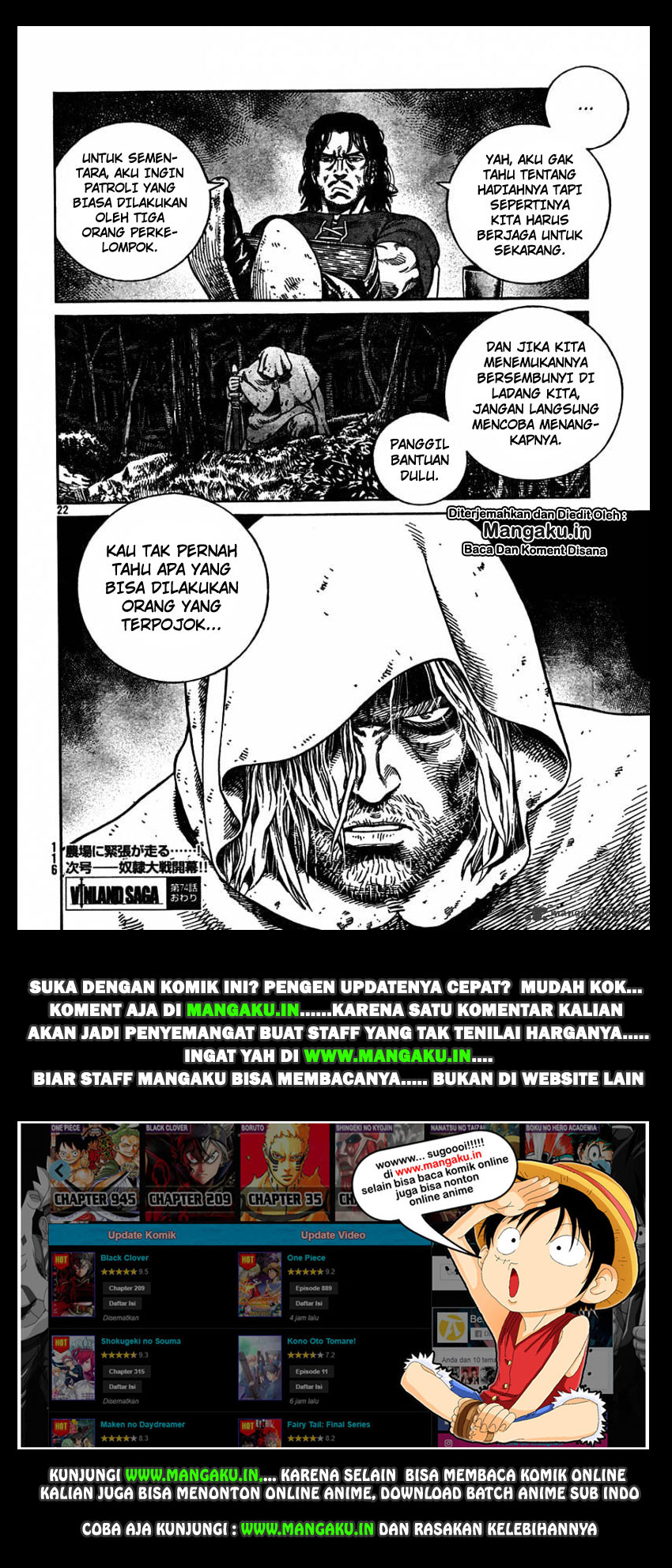 Vinland Saga Chap 74 - Next Chap 75