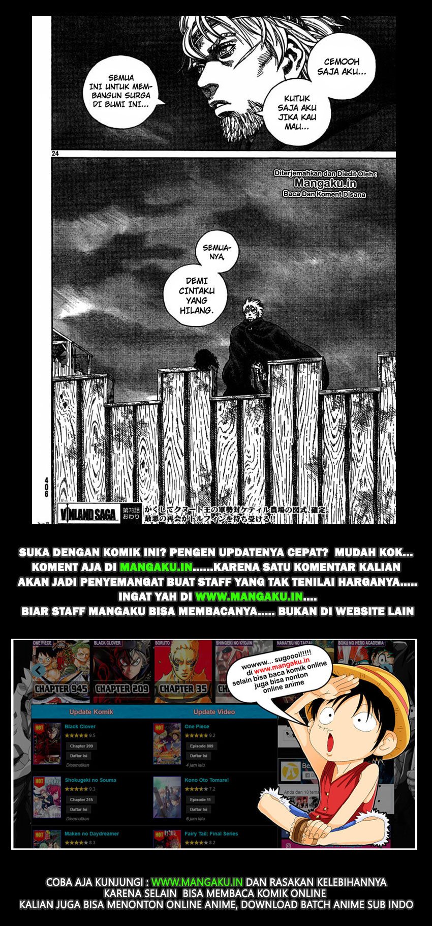 Vinland Saga Chap 78 - Next Chap 79