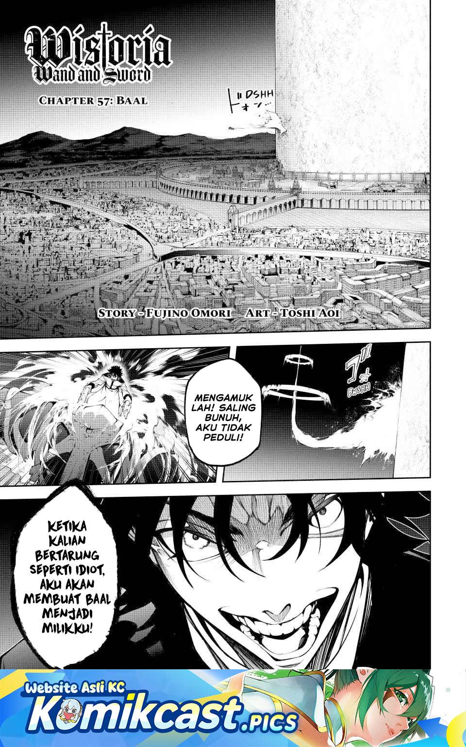 Tsue to Tsurugi no Wistoria Chap 57 - Next Chap 58