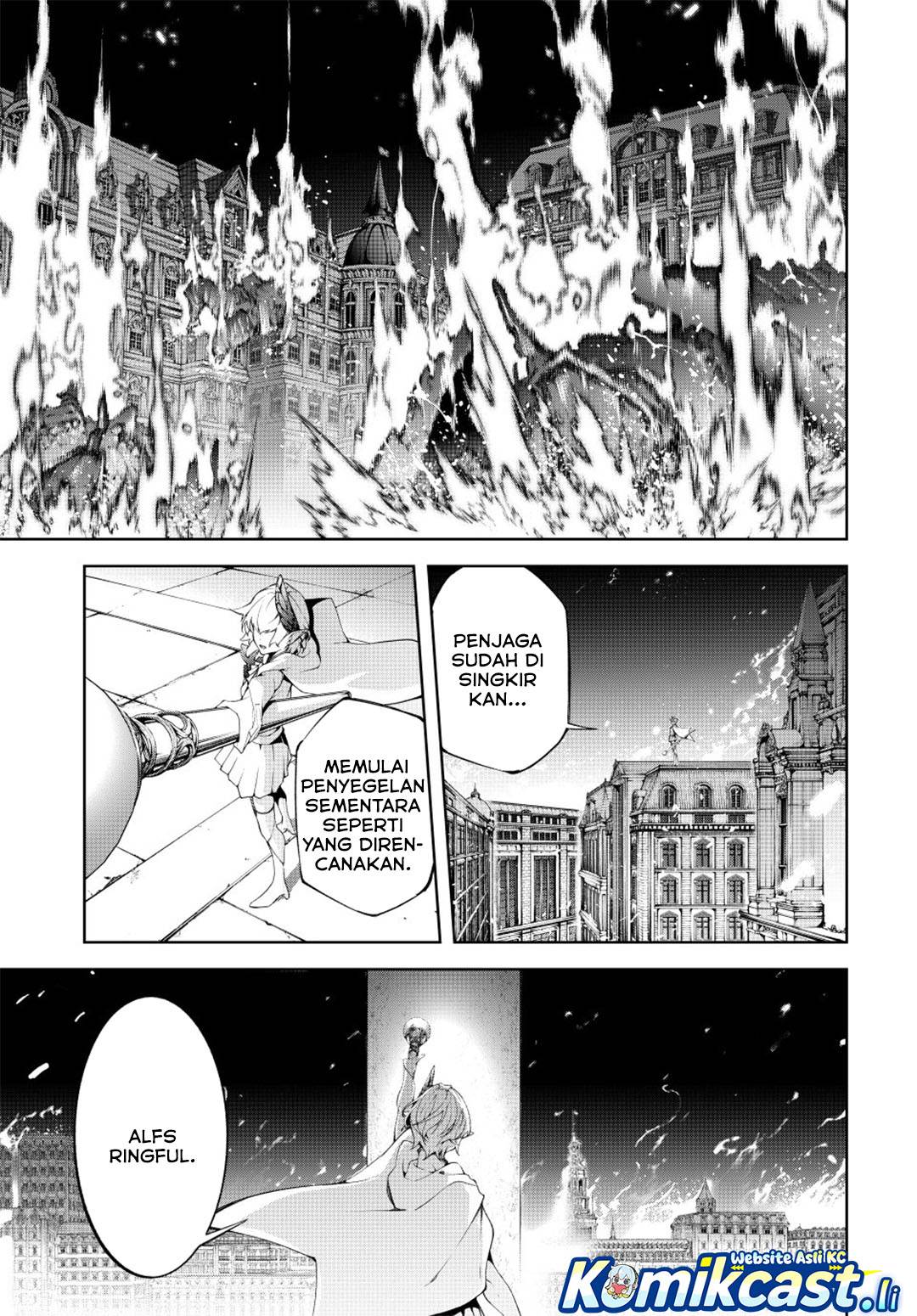 Tsue to Tsurugi no Wistoria Chap 56 - Next Chap 57