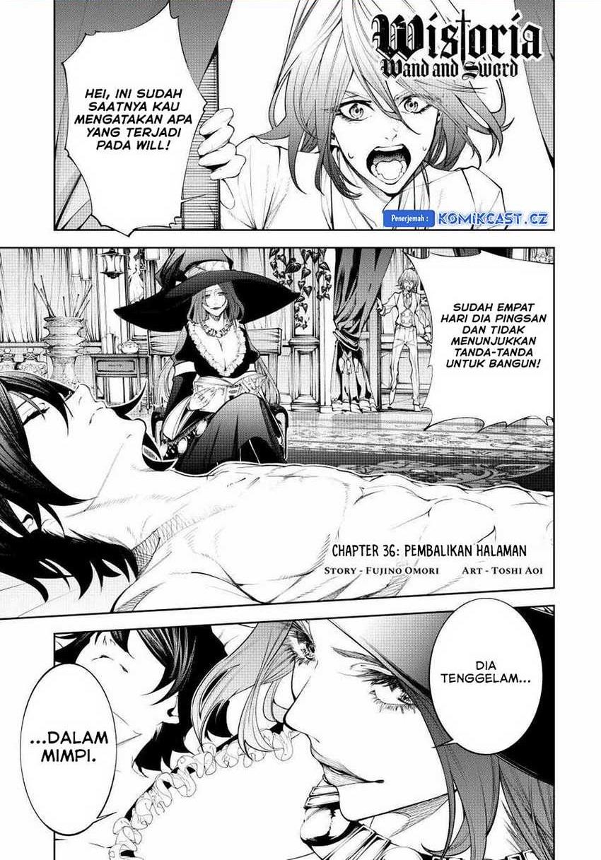 Tsue to Tsurugi no Wistoria Chap 36 - Next Chap 37