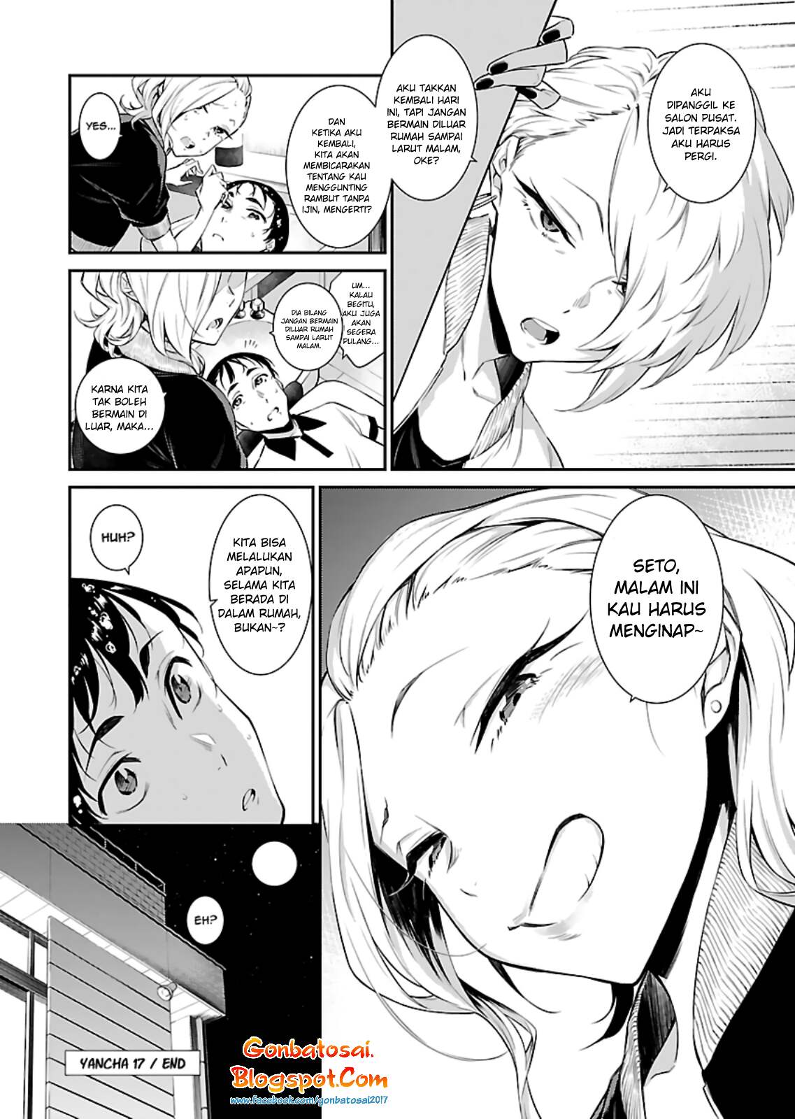 Yancha Gal no Anjou-san Chap 17 - Next Chap 18