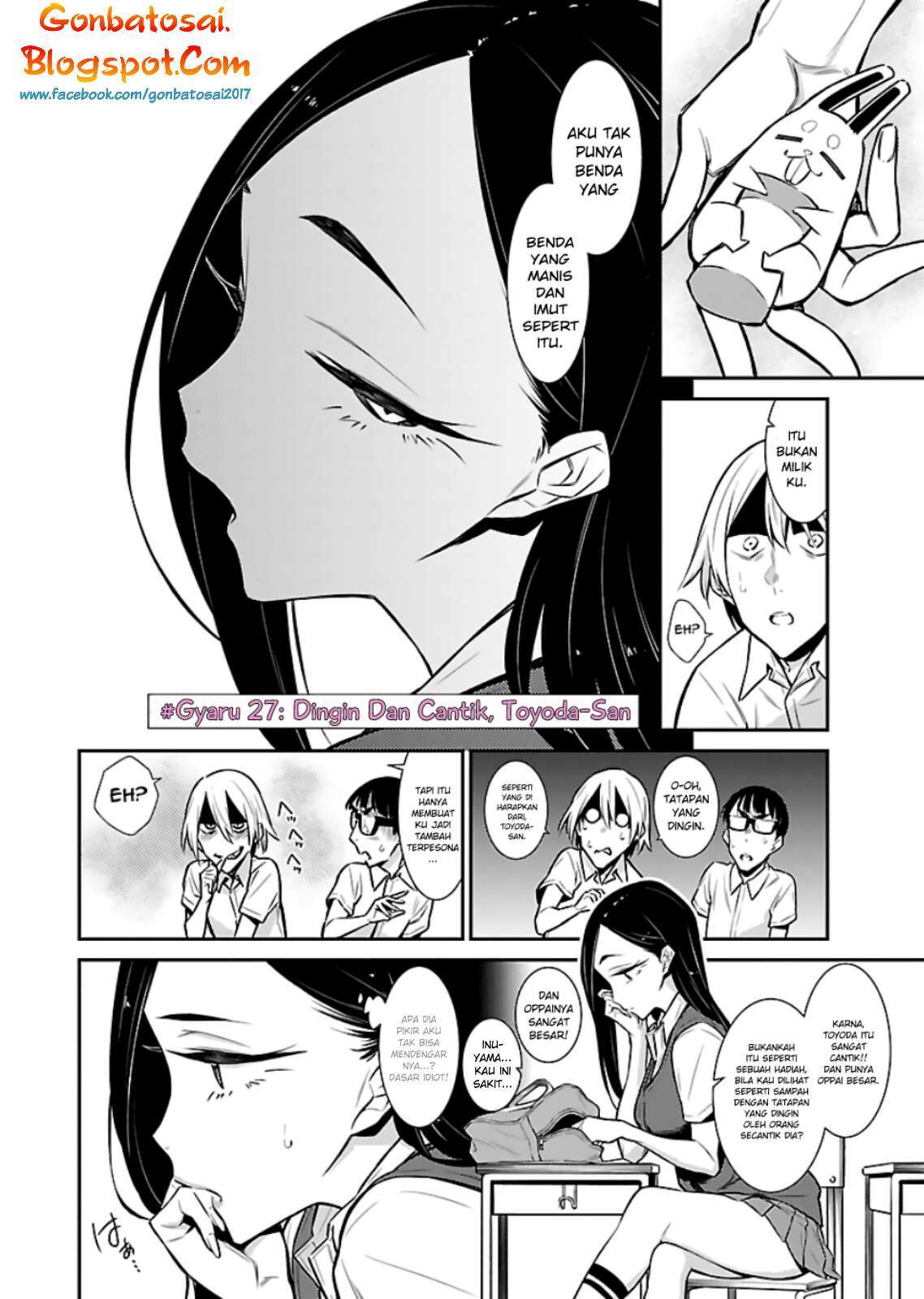 Yancha Gal no Anjou-san Chap 27 - Next Chap 28