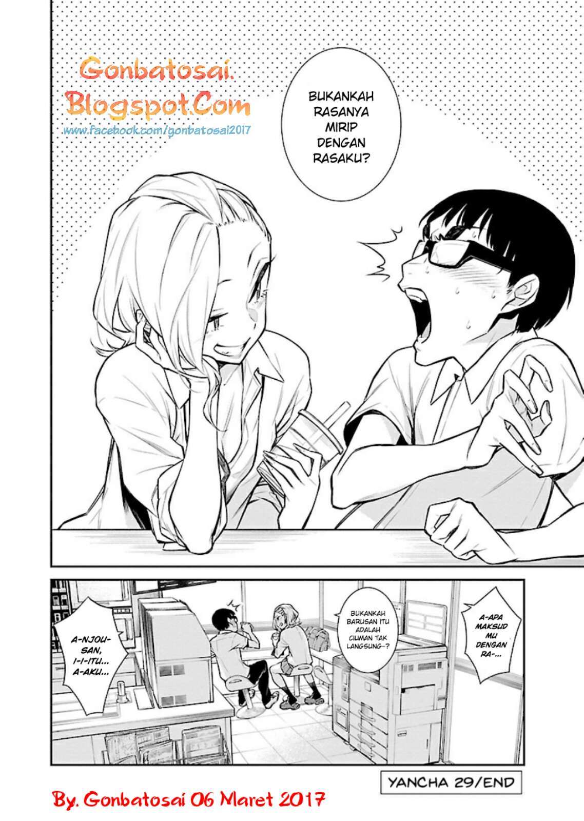 Yancha Gal no Anjou-san Chap 29 - Next Chap 30