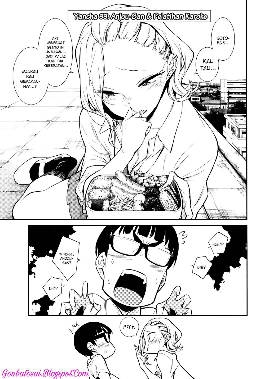 Yancha Gal no Anjou-san Chap 33 - Next Chap 34