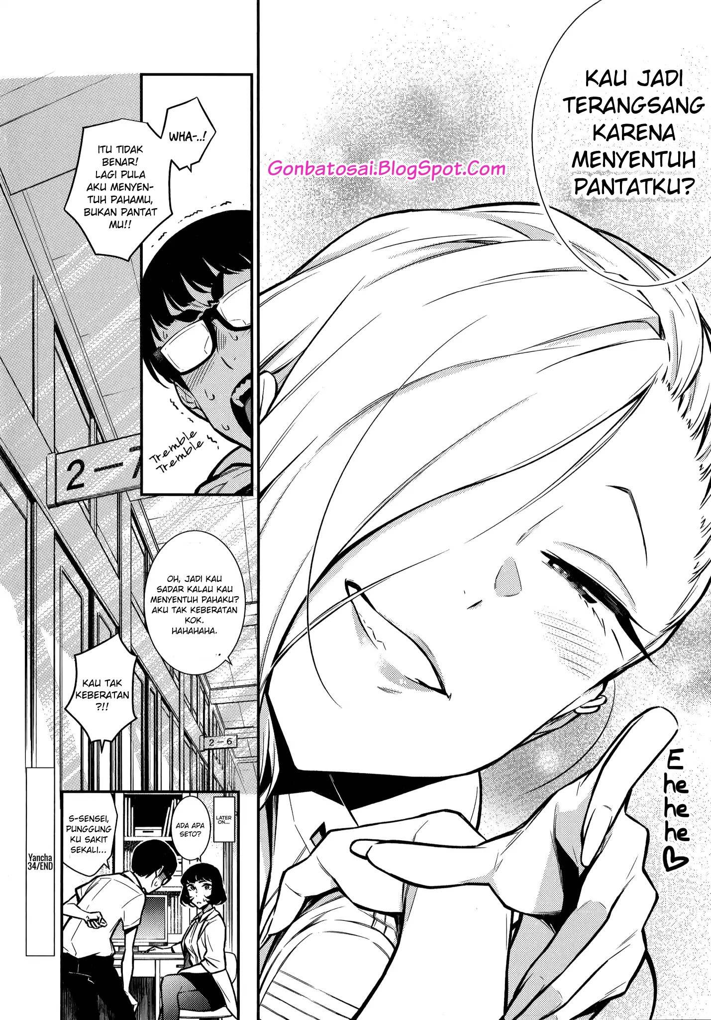 Yancha Gal no Anjou-san Chap 34 - Next Chap 35