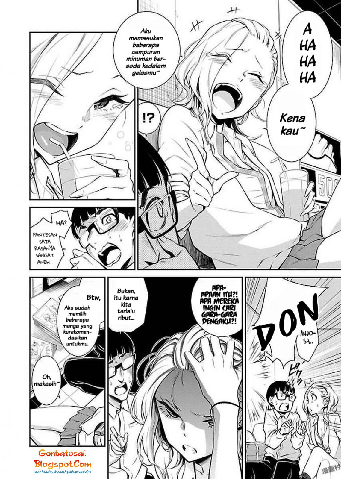 Yancha Gal no Anjou-san Chap 4 - Next Chap 5