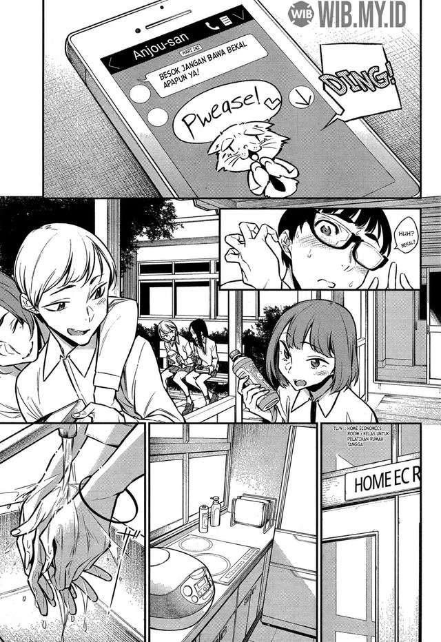 Yancha Gal no Anjou-san Chap 45 - Next Chap 46