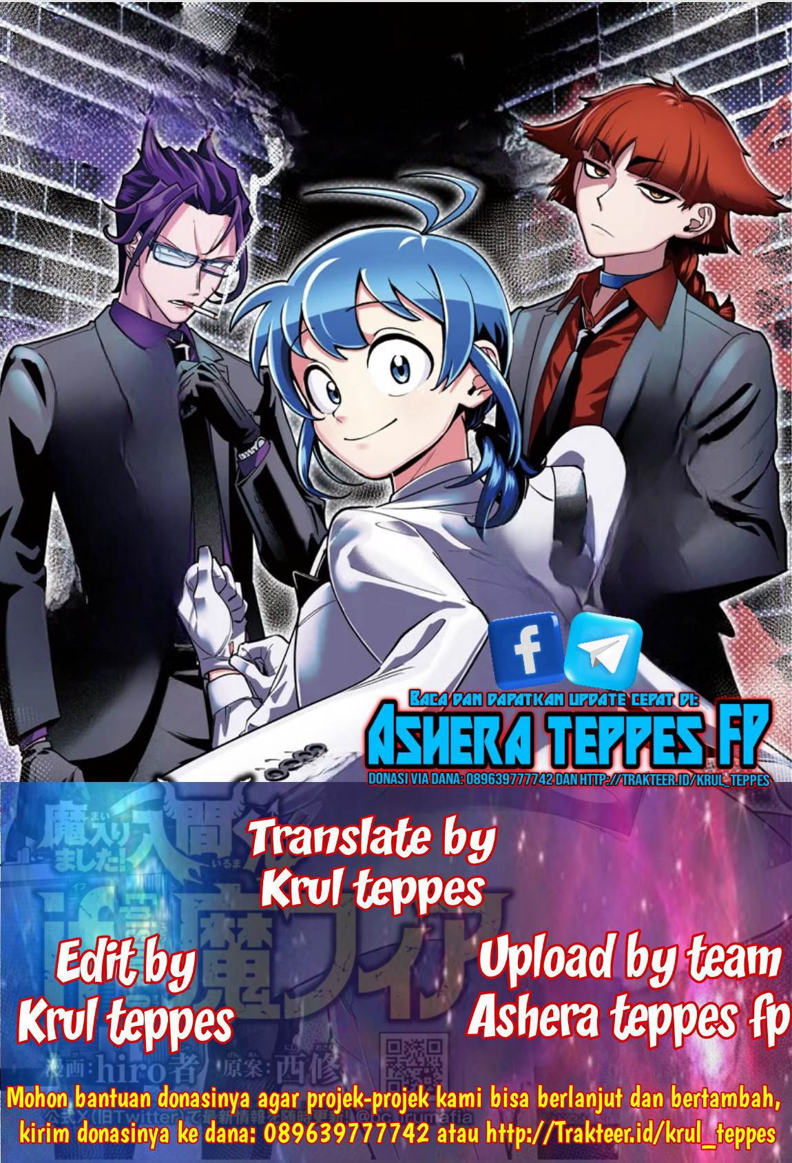 Mairimashita! Iruma-kun Mafia AU Chap 8.1 - Next Chap 9.1