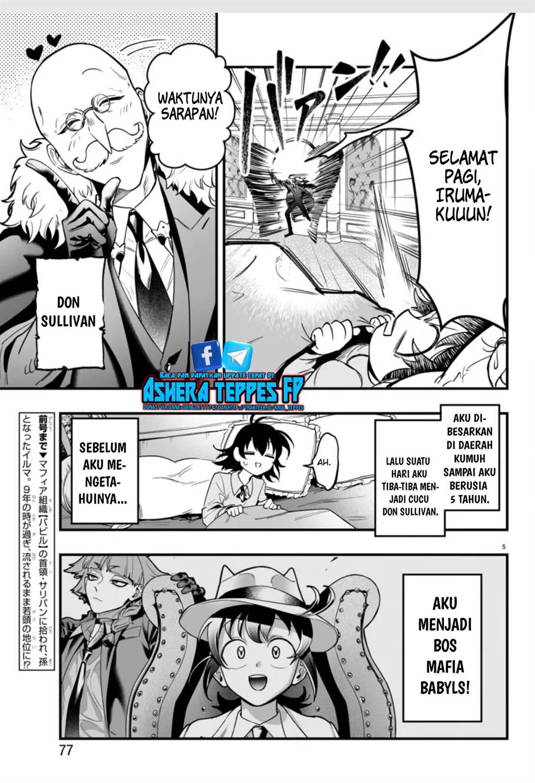 Mairimashita! Iruma-kun Mafia AU Chap 2 - Next Chap 3