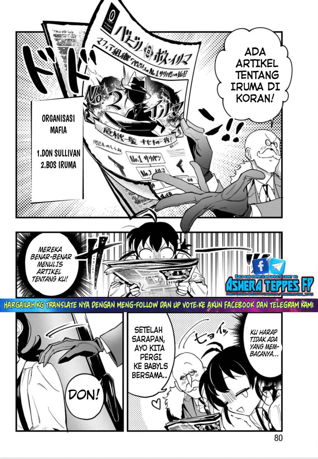 Mairimashita! Iruma-kun Mafia AU Chap 2 - Next Chap 3
