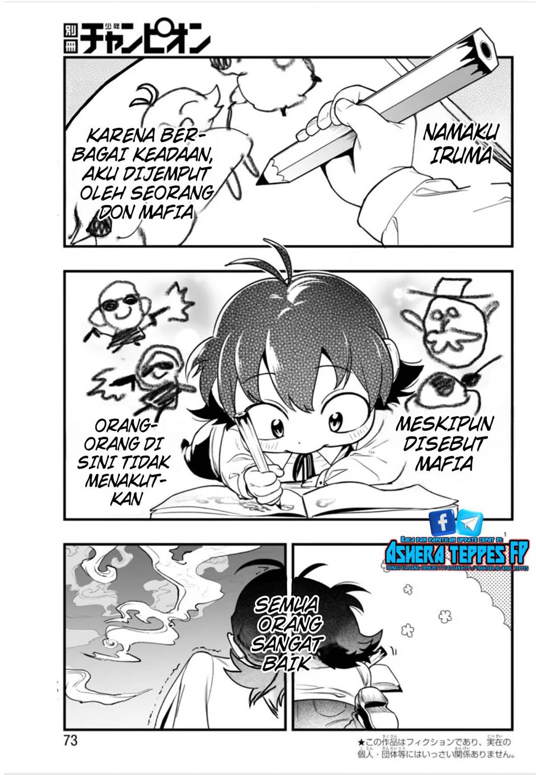 Mairimashita! Iruma-kun Mafia AU Chap 2 - Next Chap 3