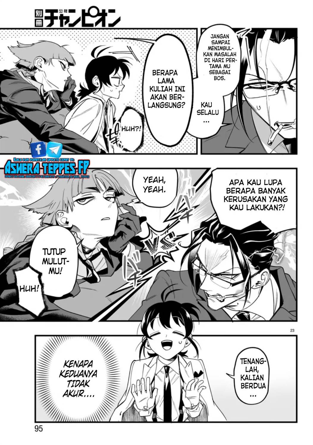 Mairimashita! Iruma-kun Mafia AU Chap 2 - Next Chap 3