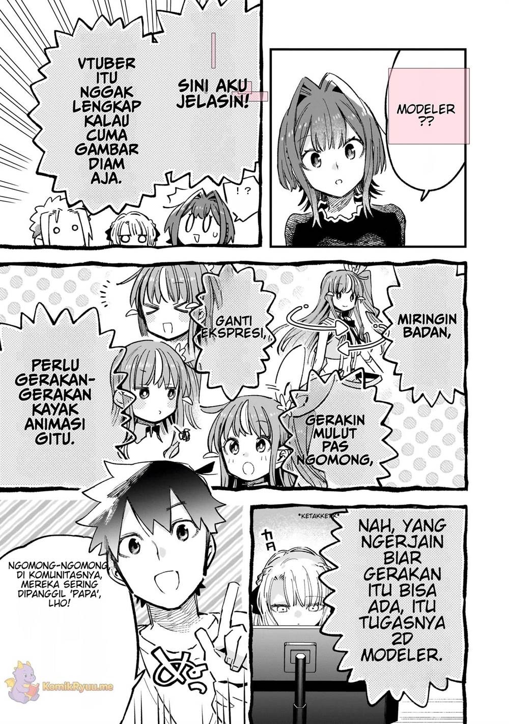 Kanojo no Real ga Kirinukenai! Chap 5.1 - Next Chap 6.1