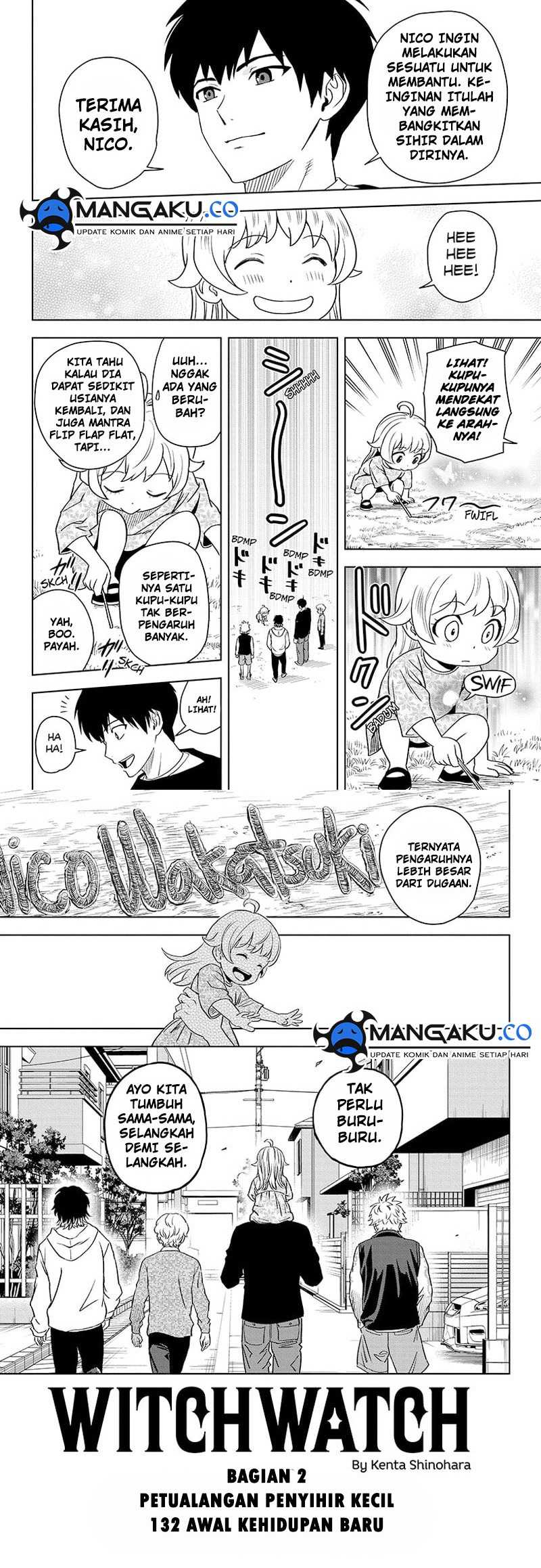 Witch Watch Chap 132 - Next Chap 133