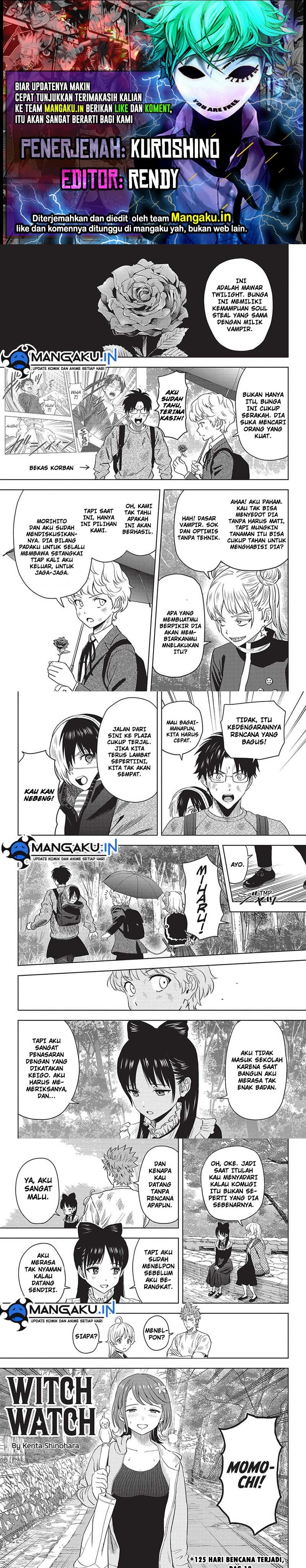 Witch Watch Chap 125 - Next Chap 126