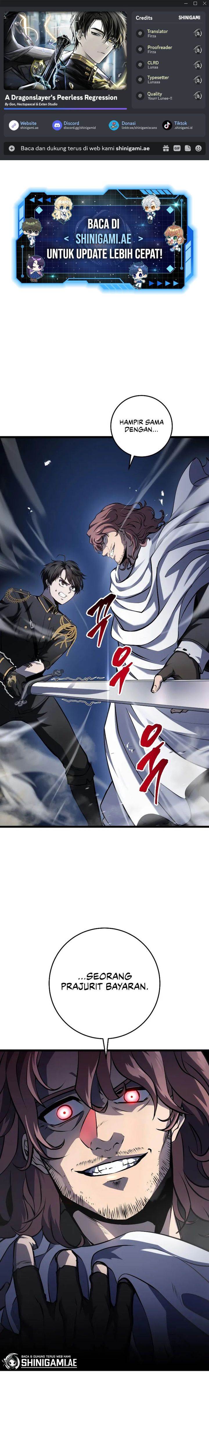 A Dragonslayer’s Peerless Regression Chap 11 - Next Chap 12