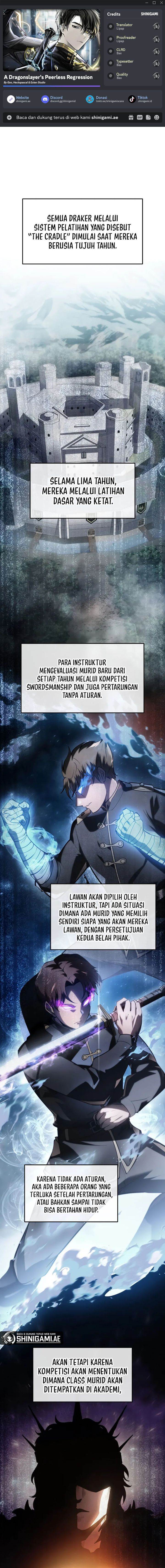 A Dragonslayer’s Peerless Regression Chap 2 - Next Chap 3