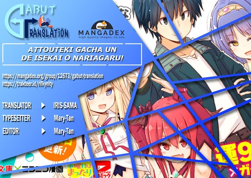 Attouteki Gacha Un De Isekai O Nariagaru! Chap 8 - Next Chap 9