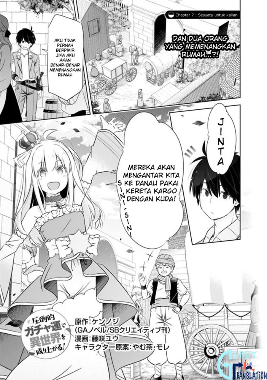 Attouteki Gacha Un De Isekai O Nariagaru! Chap 7 - Next Chap 8