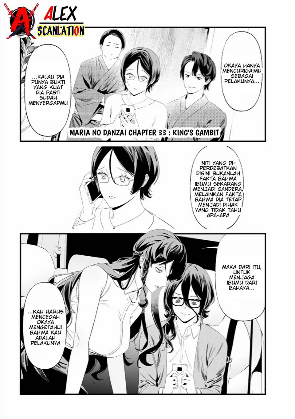 Maria no Danzai Chap 33 - Next Chap 34