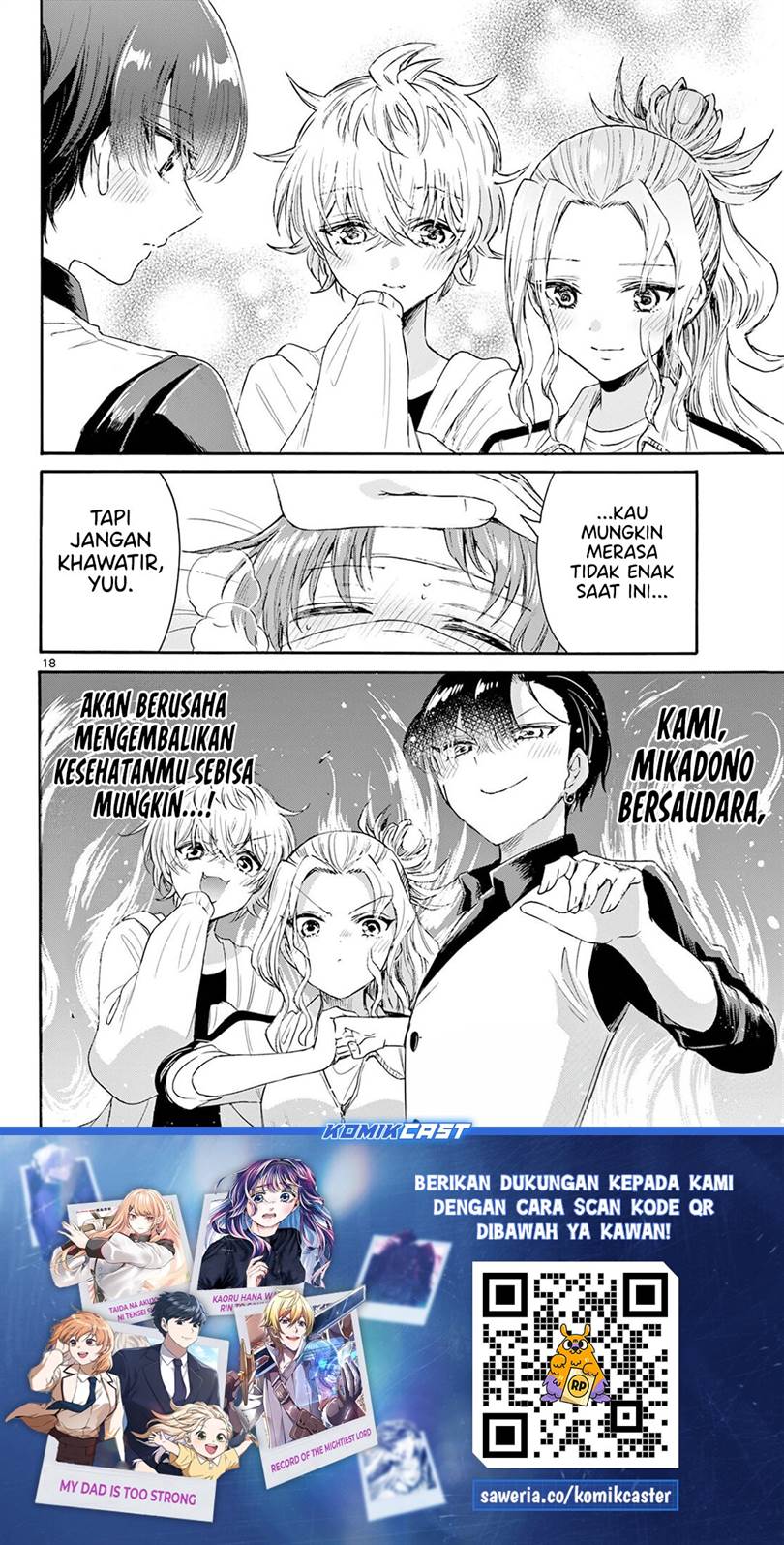 Mikadono Sanshimai wa Angai, Choroi Chap 73 - Next Chap 74