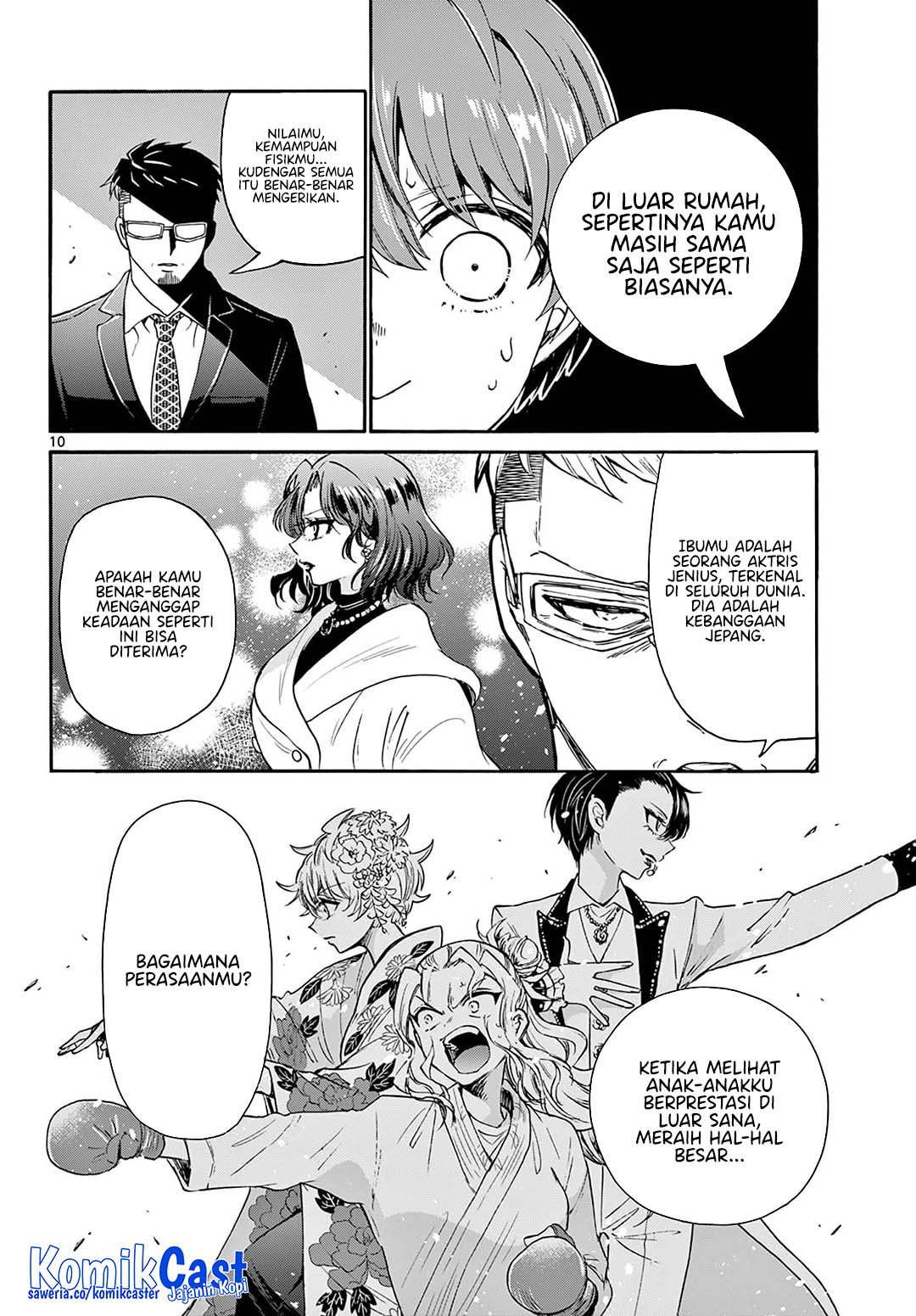 Mikadono Sanshimai wa Angai, Choroi Chap 55 - Next Chap 56