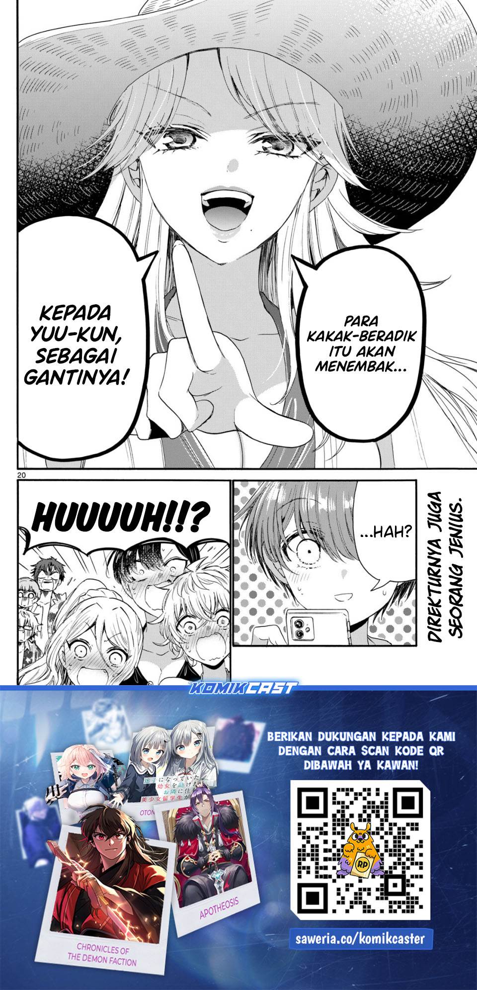 Mikadono Sanshimai wa Angai, Choroi Chap 95 - Next Chap 96