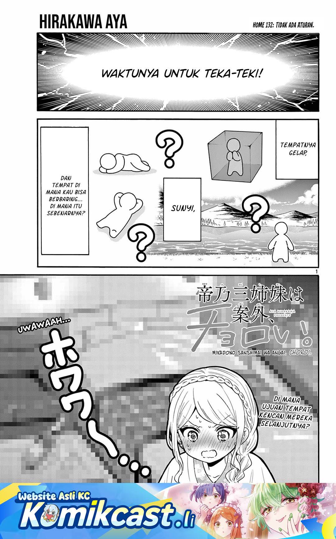 Mikadono Sanshimai wa Angai, Choroi Chap 132 - Next Chap 133