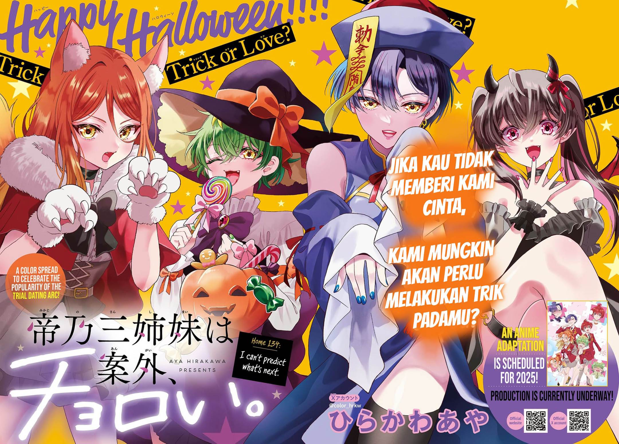 Mikadono Sanshimai wa Angai, Choroi Chap 134 - Next Chap 135