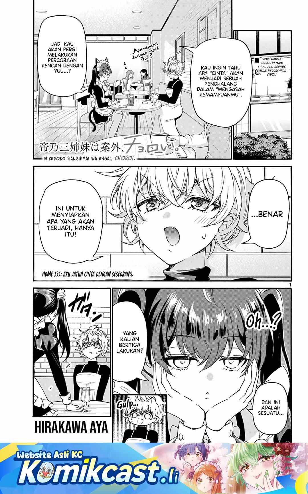 Mikadono Sanshimai wa Angai, Choroi Chap 135 - Next Chap 136